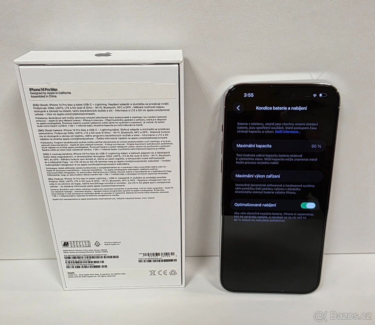 Apple iPhone 14 Pro Max 256GB Silver - 3