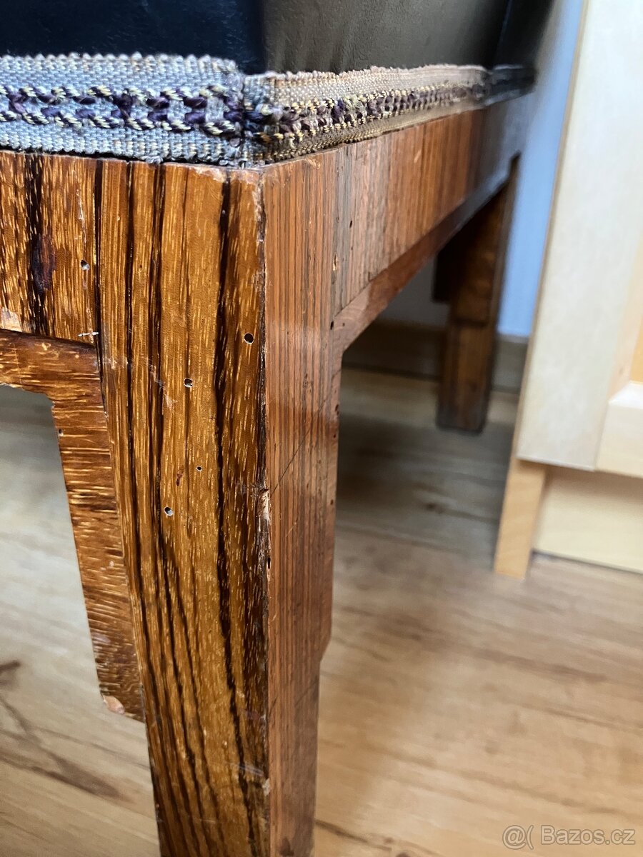 Dvě starožitné taburetky - 3