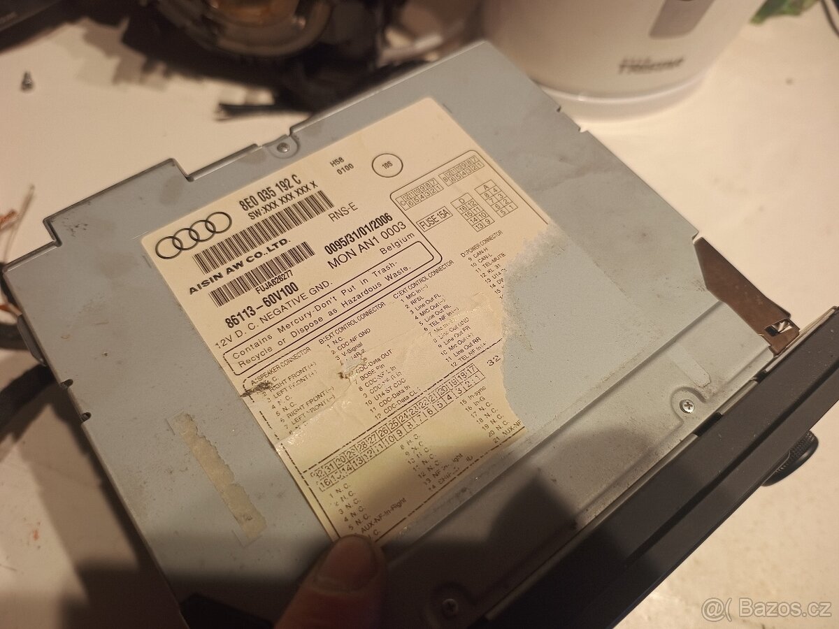 Rádio RNS-E Audi navigation plus - 3