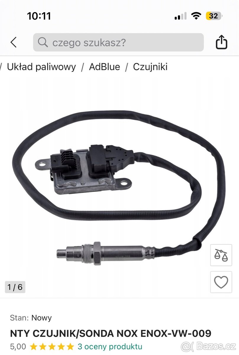 NOX SENZOR - ŠKODA SUPERB - 3