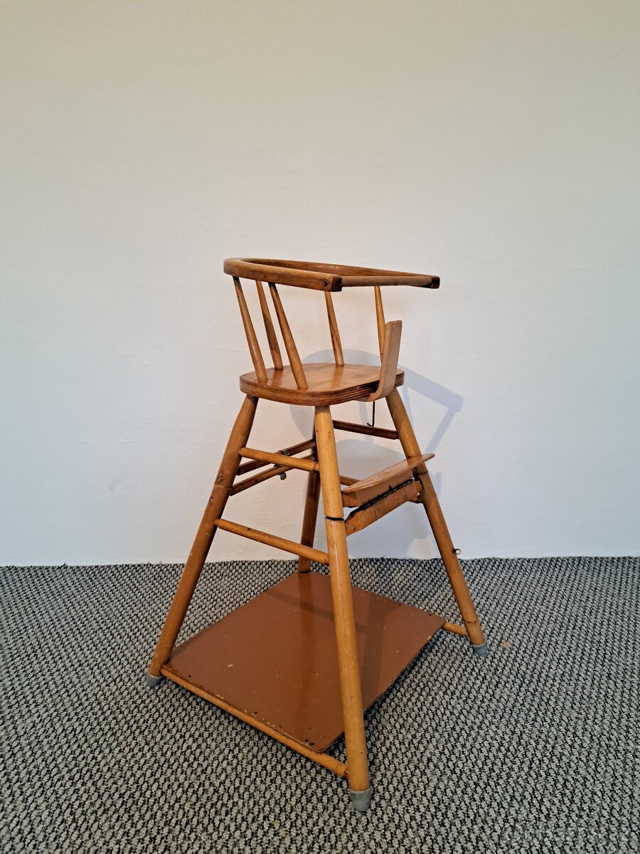 Dětská jídelní židlička RETRO - 3
