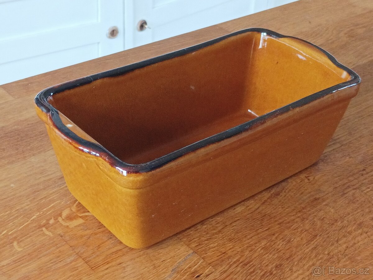 VELMI KVALITNÍ KAMENINOVÁ FRANCOUZSKÁ ZAPÉKACÍ FORMA - 3