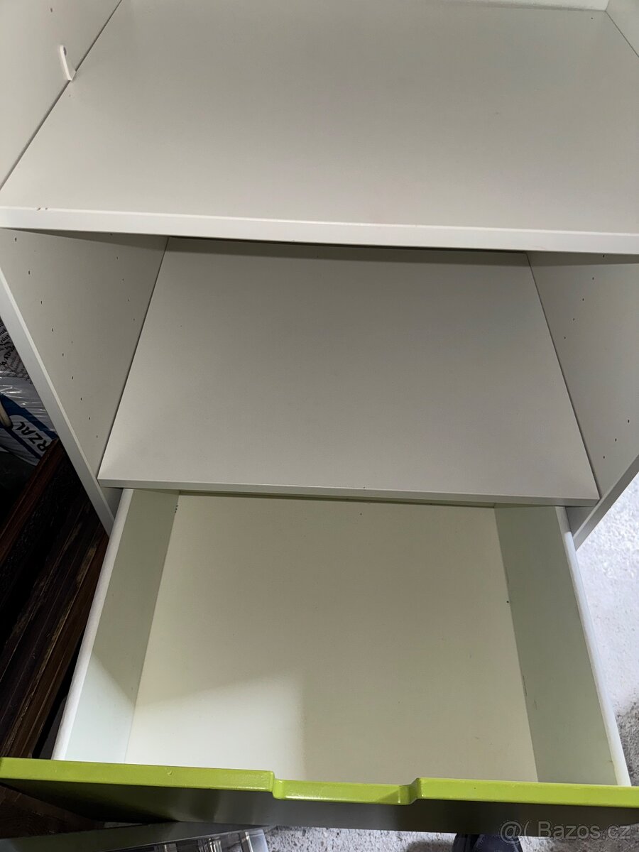 Dětská skříň Stuva zelená - 3