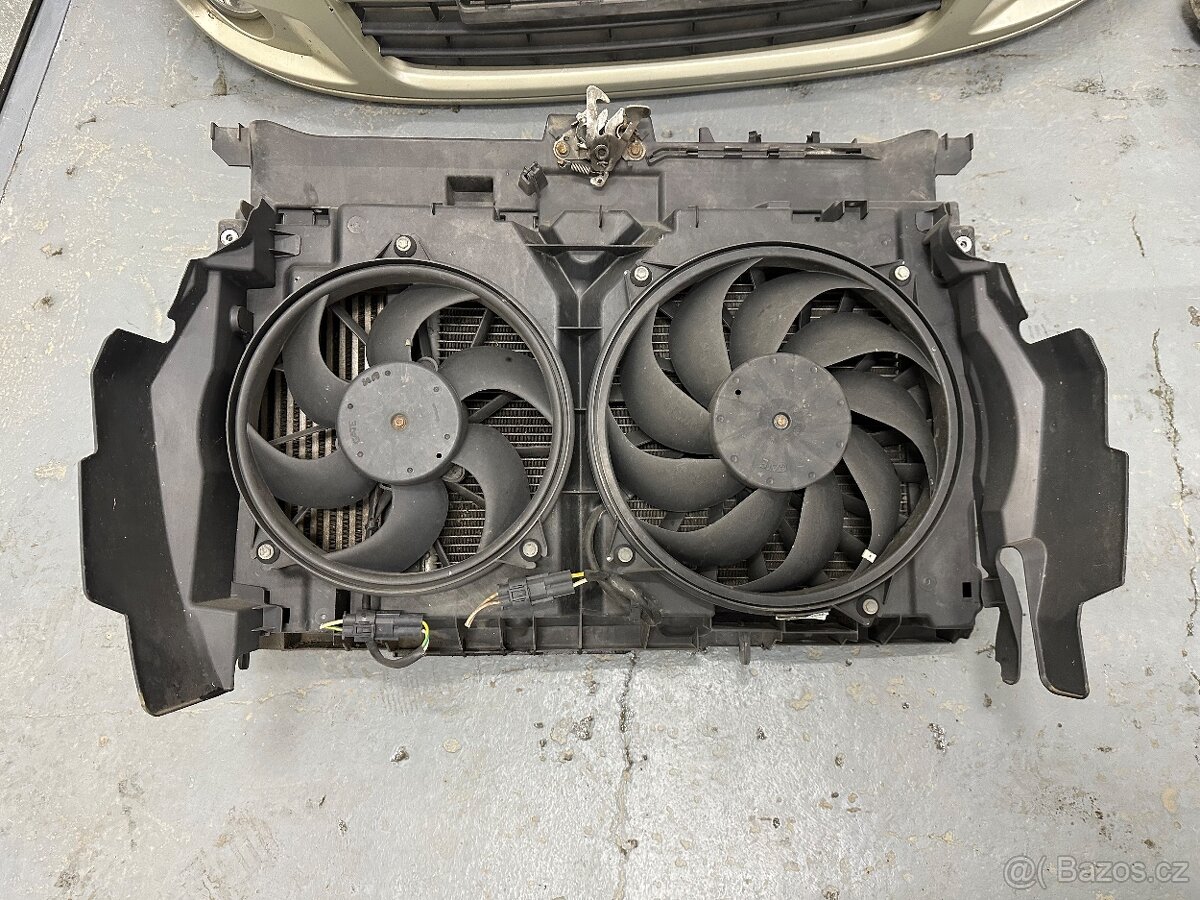 Fiat Scudo přední část kapota blatníky chladiče - 3