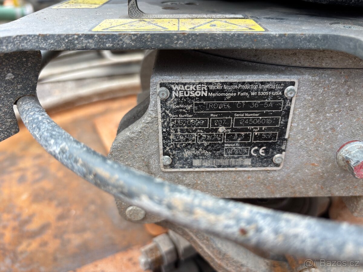 hlavička betonu Wacker Neuson CT36 - 3