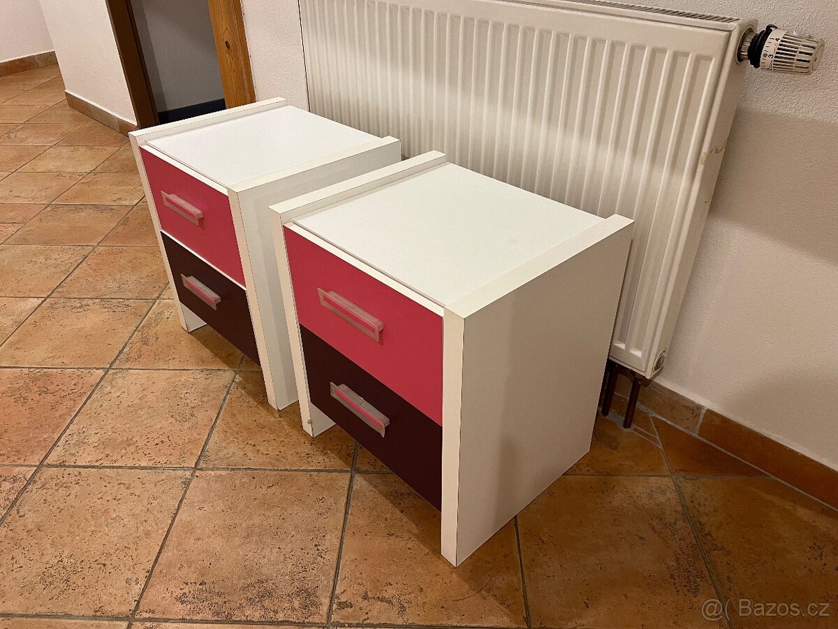 noční stolíky, skříňky - 3
