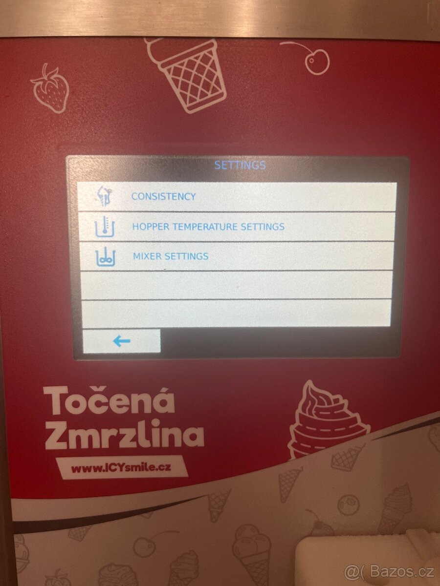 Zmrzlinový stroj Gel- Matic - 3