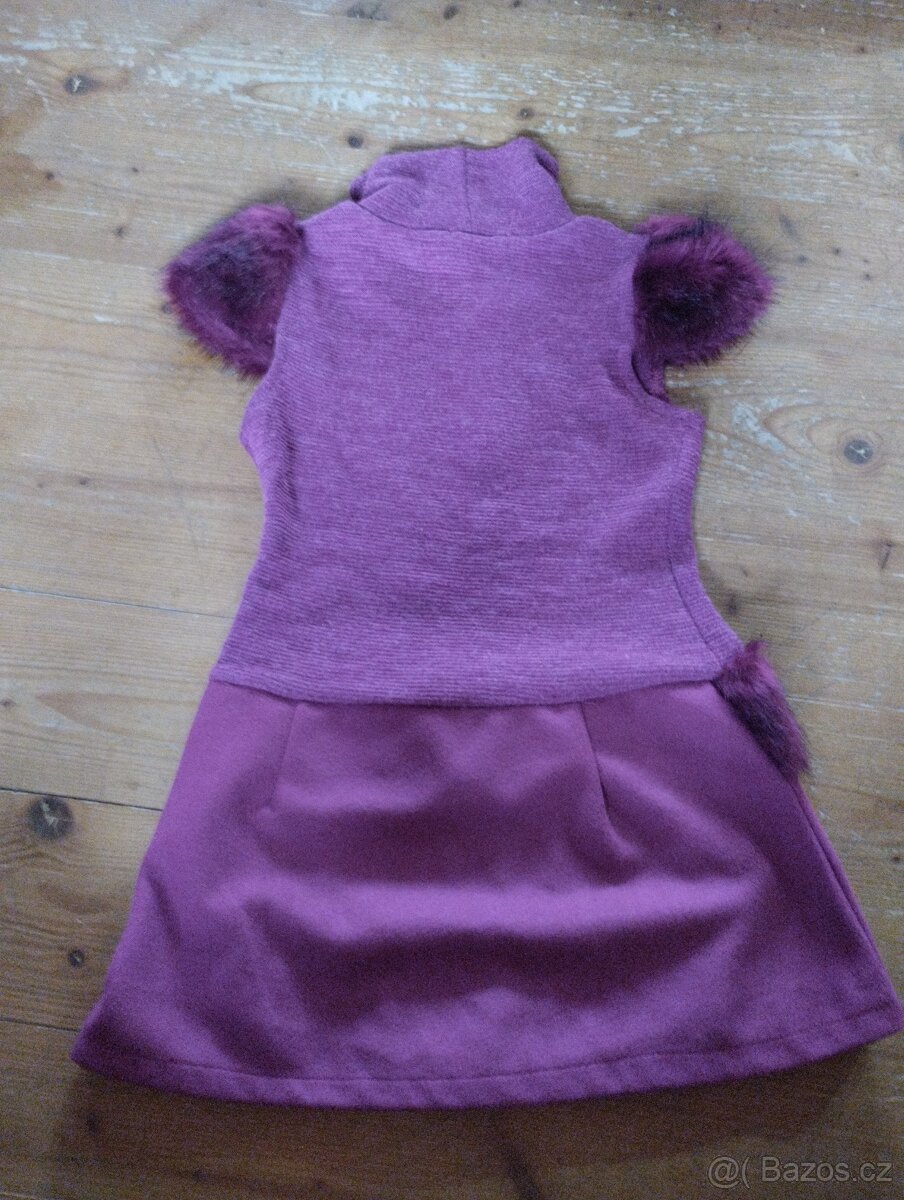 Dívčí šaty velikost 134 - 3