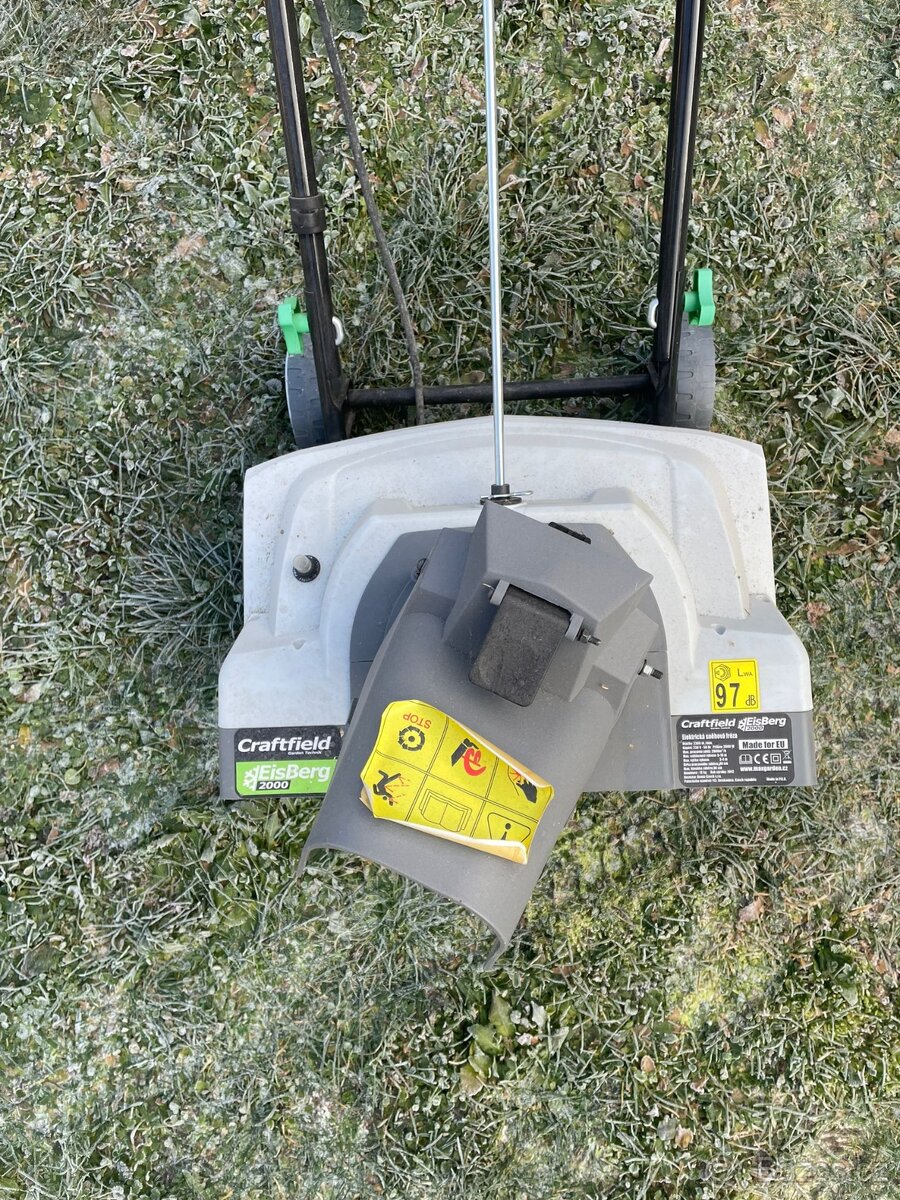 Sněžná elektrická fréza - 3