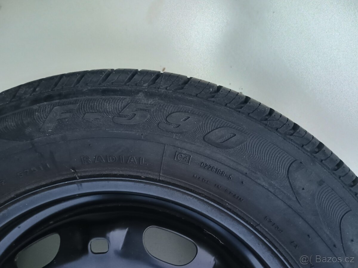 Rezerva kolo 165/70 R14 krásný stav - 3