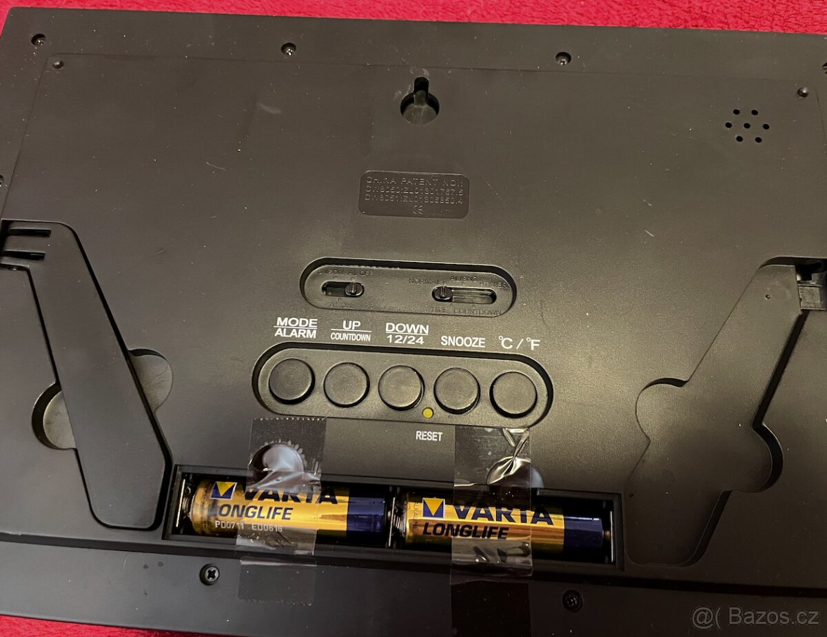 LCD digitální nástěnné hodiny - 3