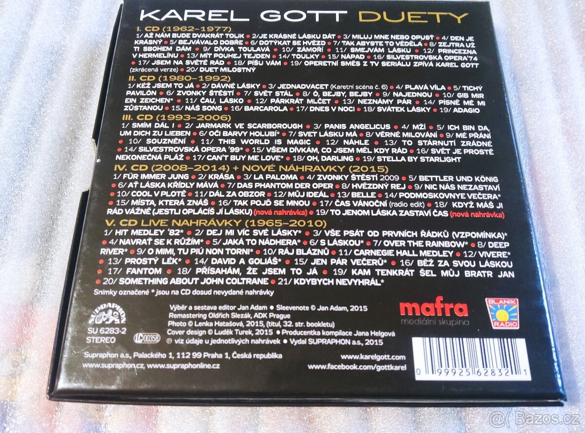 Cd - 3 x Karel Gott - 3