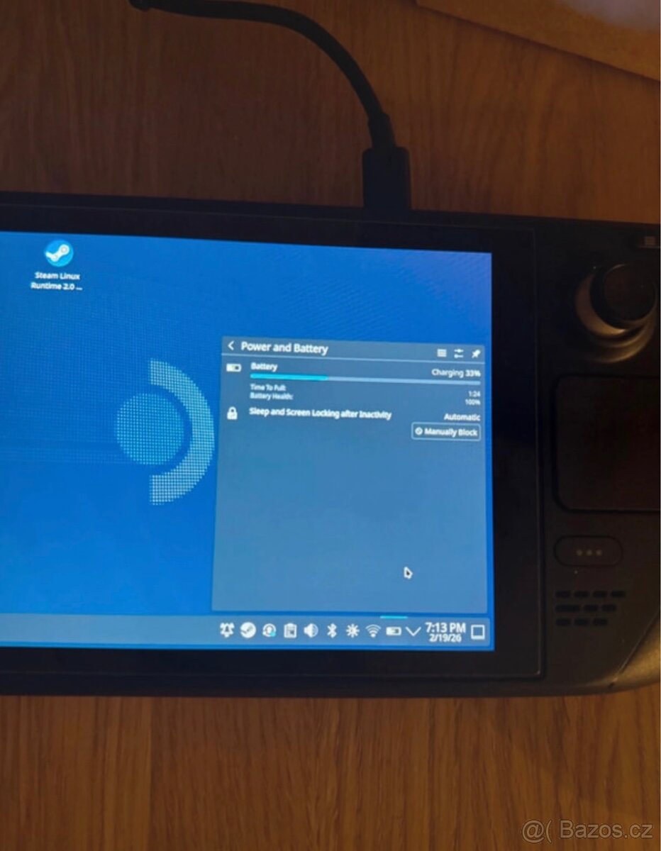 STEAM DECK LCD 512 GB + POUZDRO 100% BATERIE - 3