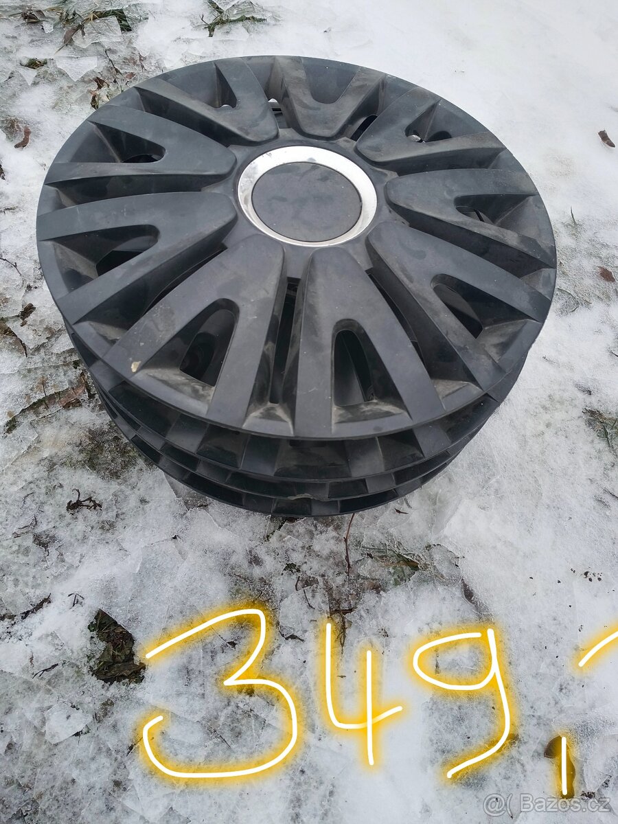 Poklice kryty kol 13" mix - 3