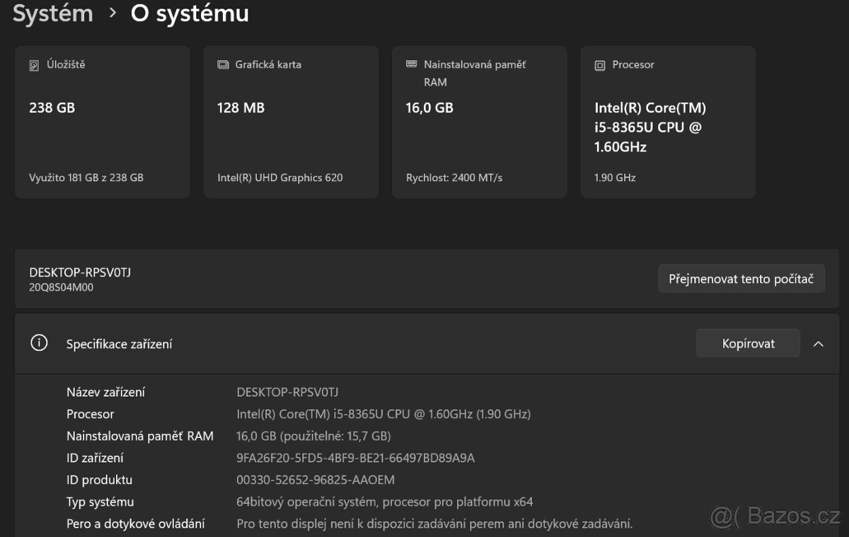 Lenovo ThinkPad L590+Win11 - 3