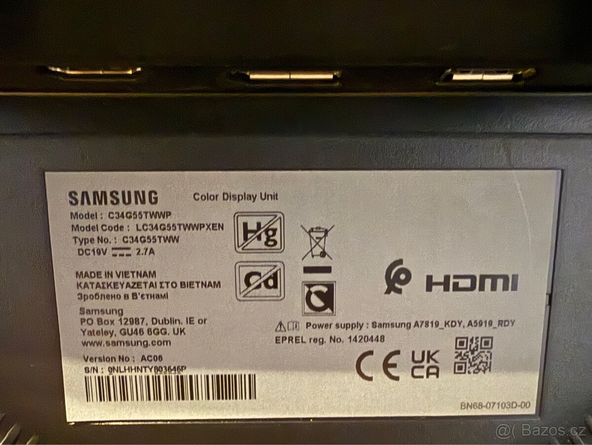 Samsung Odyssey G55T 34 - 3