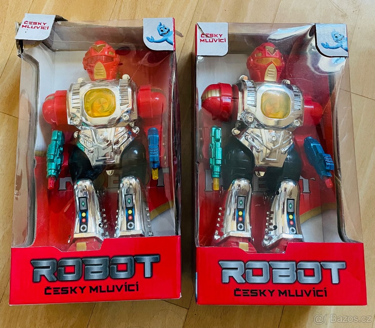 Roboti - mluví, svítí, otáčí se, české - 3