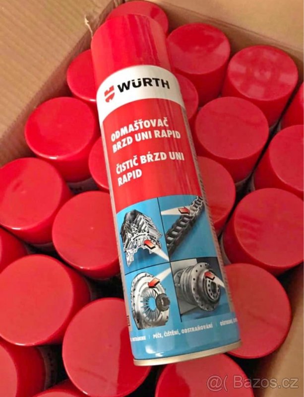 WÜRTH odmašťovač brzd PLUS - 3