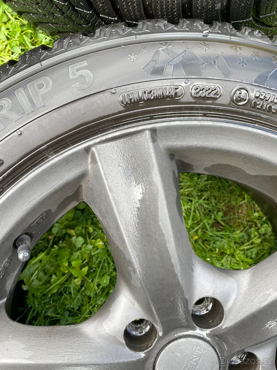 alu sada zimní Ford,Volvo 205/55/R16 5x108 - vzorek 90% - 3