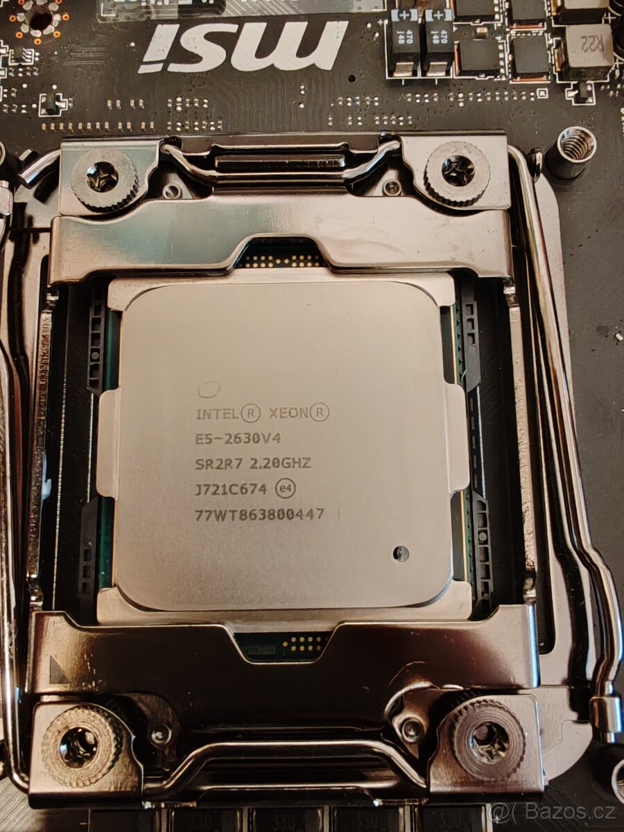 MSI X99S SLI Krait Edition + 2x CPU - 3