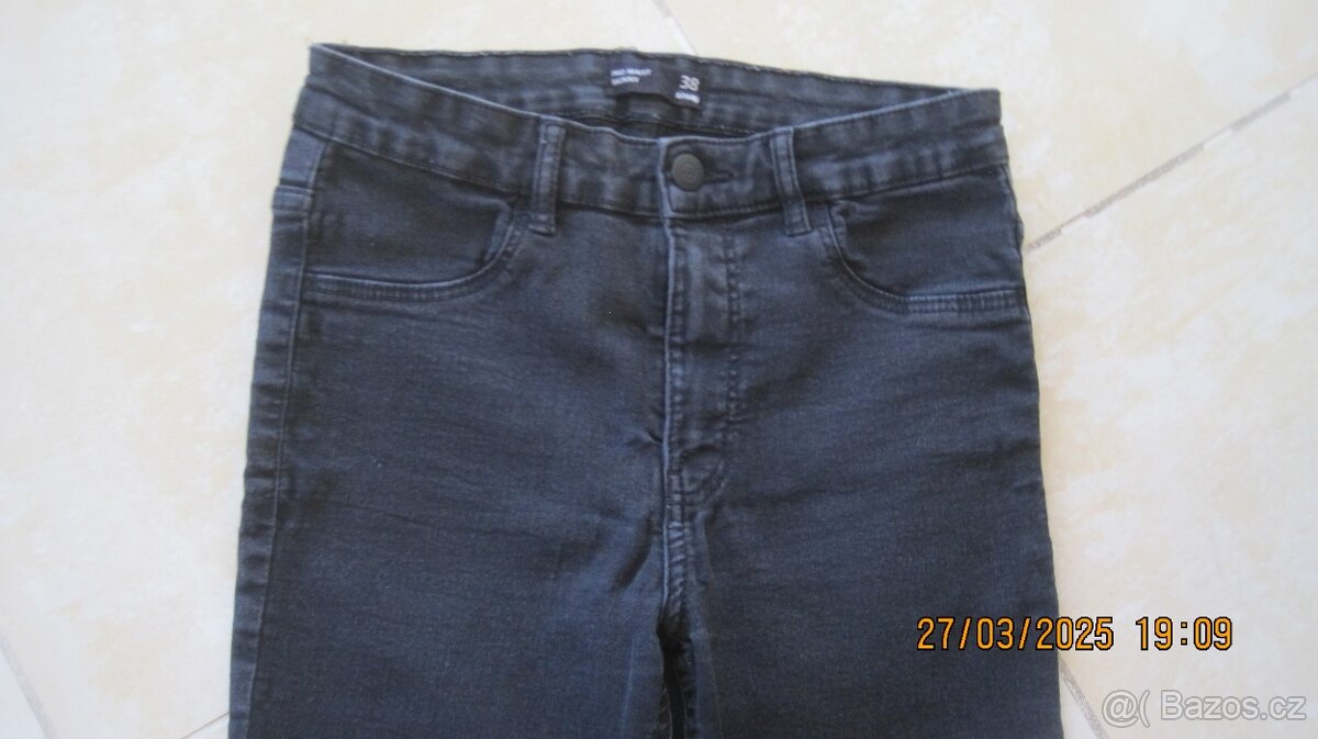 Dámské, dívčí džíny vel. XS, vel. 158/164 - 3