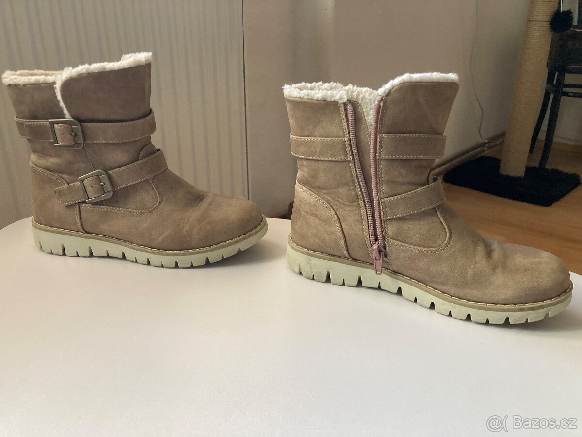 Divčí zimní boty vel.35 Stav nových bot - 3