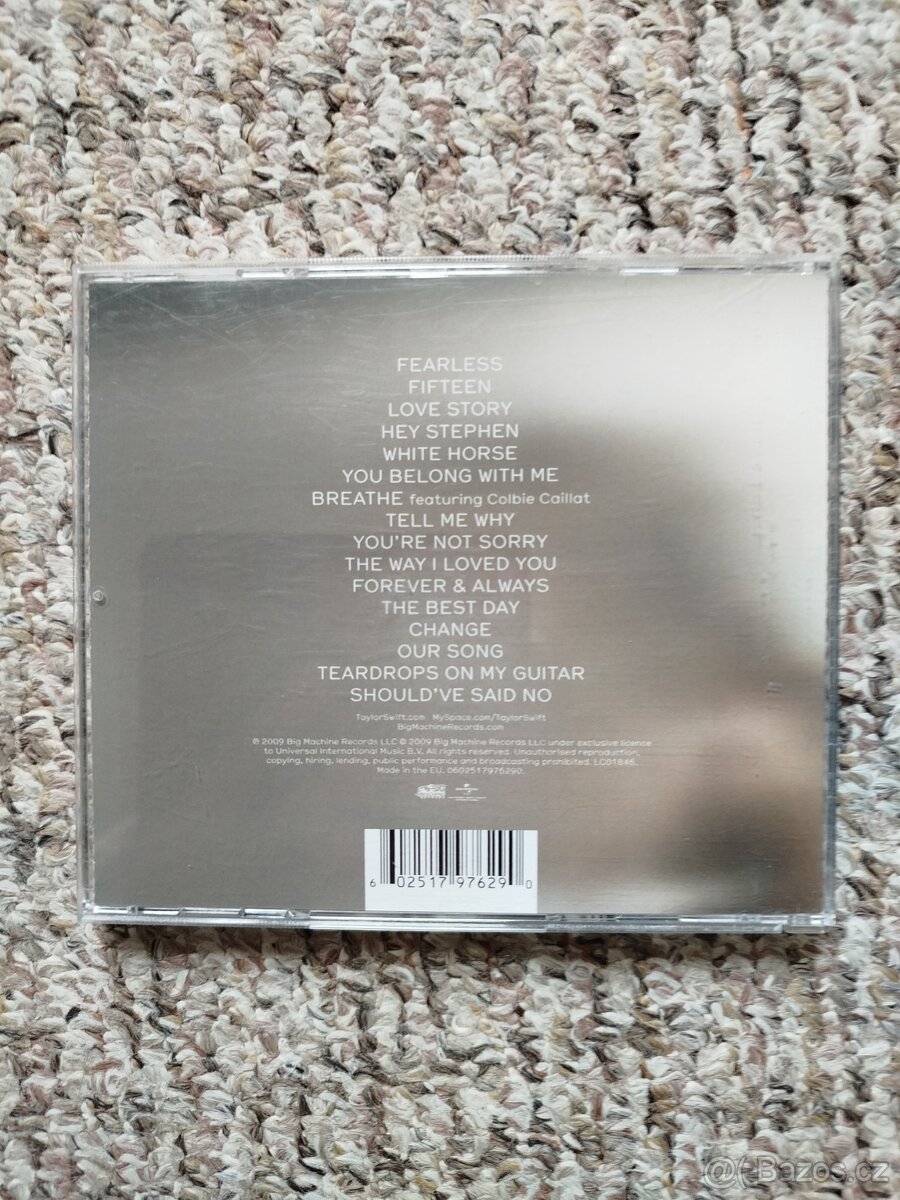 CD Taylor Swift - Fearless - 3