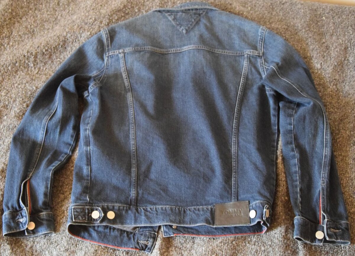 HILFIGER TOMMY Jeans - modrá, bunda ,velikost "M", NOVÁ - 3