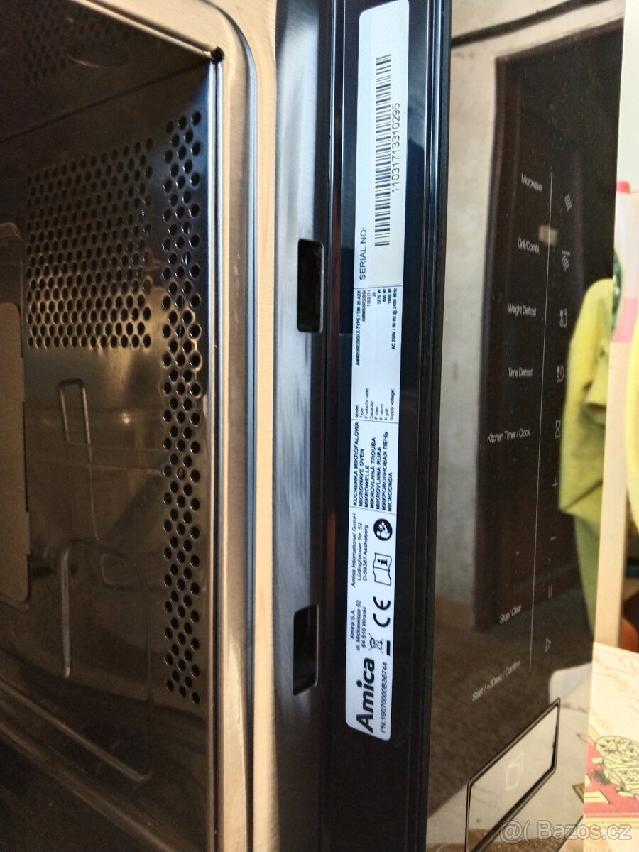 Prodám nepoužitou vestavnou mikrovlnou troubu amica - 3
