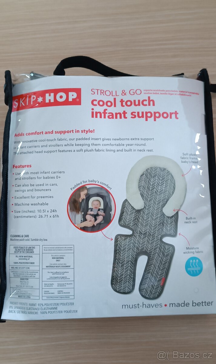Novorozenecká vložka do autosedačky - 3
