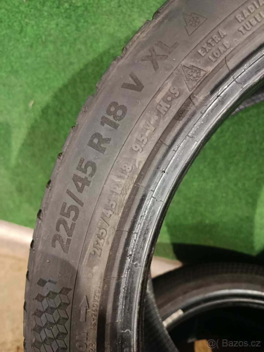 2ks zimni 225/45/18 continental - 3