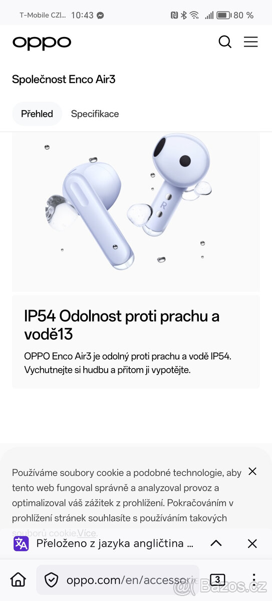 Oppo Enco Air 3,sluchátka - 3