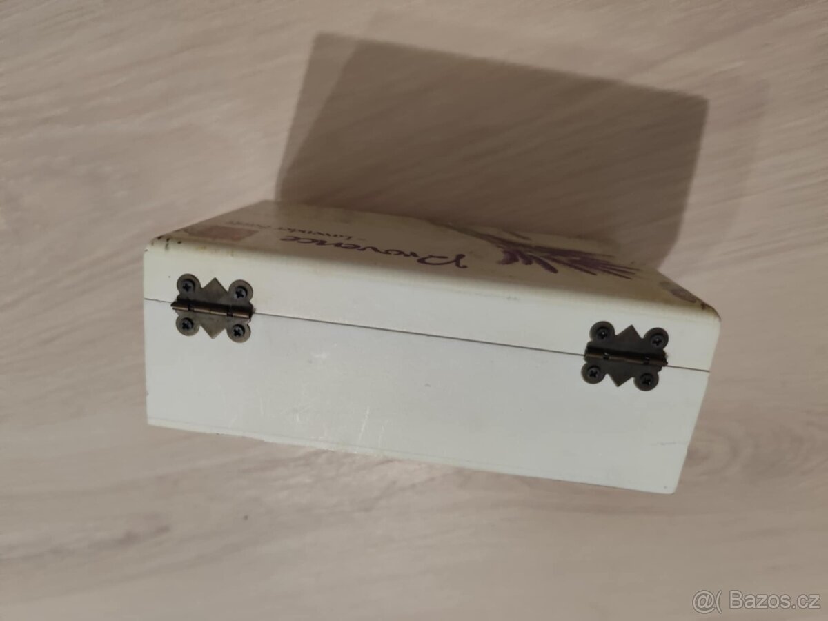 Dřevěná malá skříňka- Provence - 3