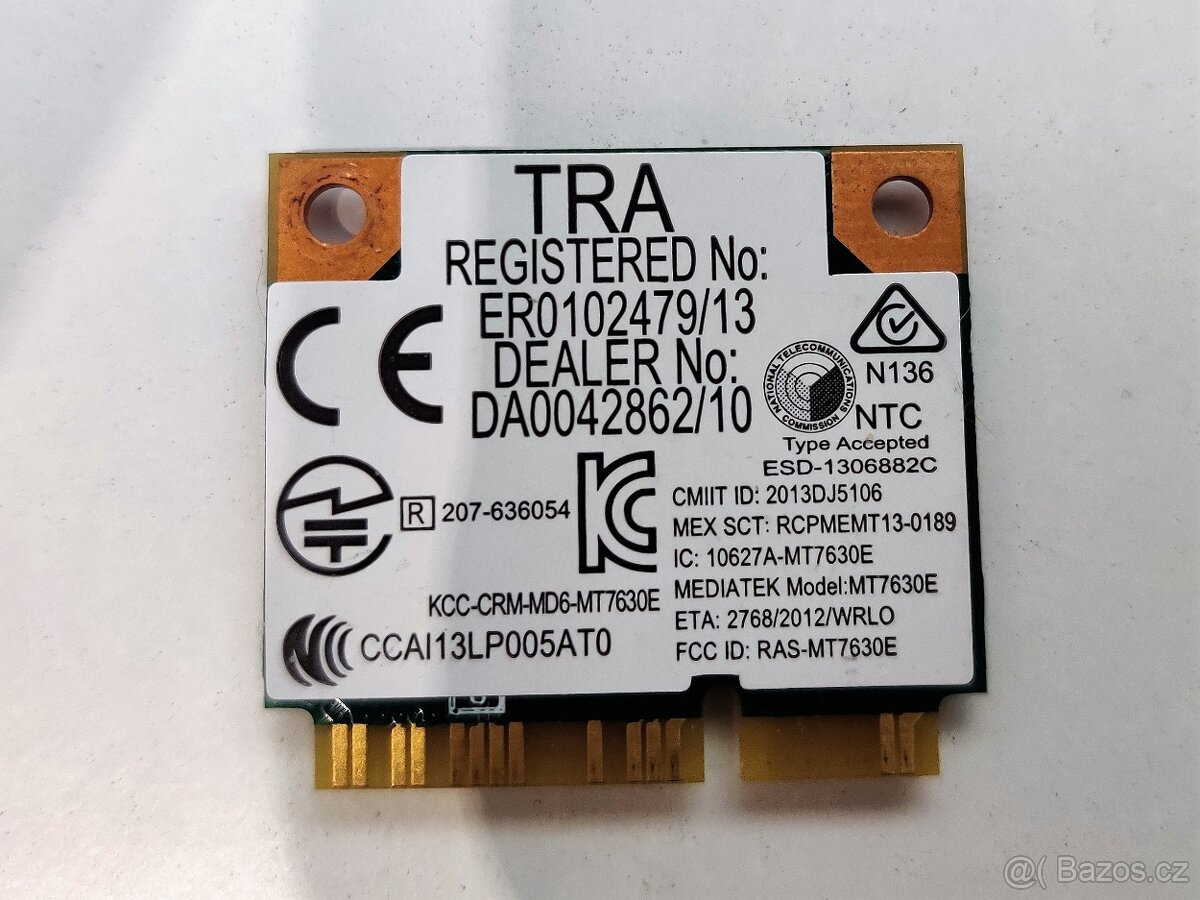 ASUS X555 - WiFi / Bluetooth karta + anténa - 3