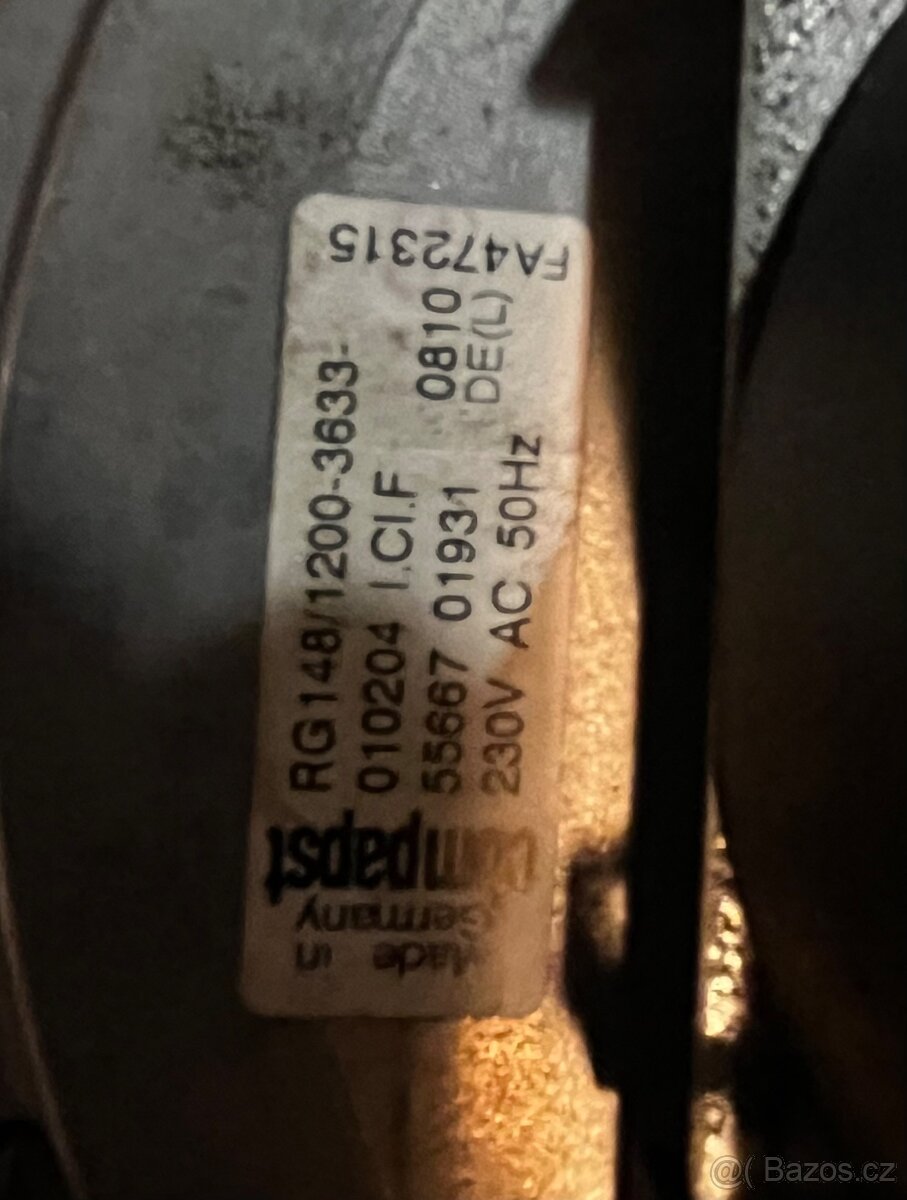 Baxi Luna HT 35kw - ventilátor - 3