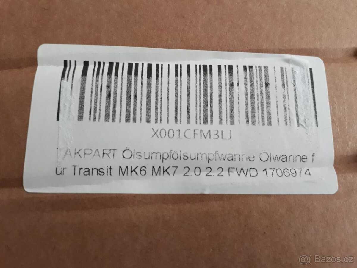 Olejová vana Ford Transit Mk6/7 - 3