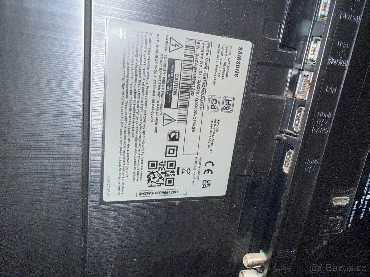 Chytrá televize Samsung 70 palců. - 3