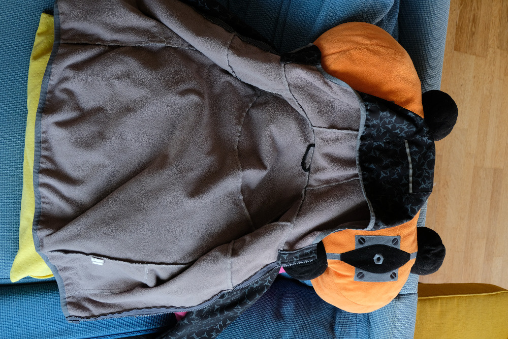 Soft shell bunda chlapecka vel. 122 zn. FANTOM - 3