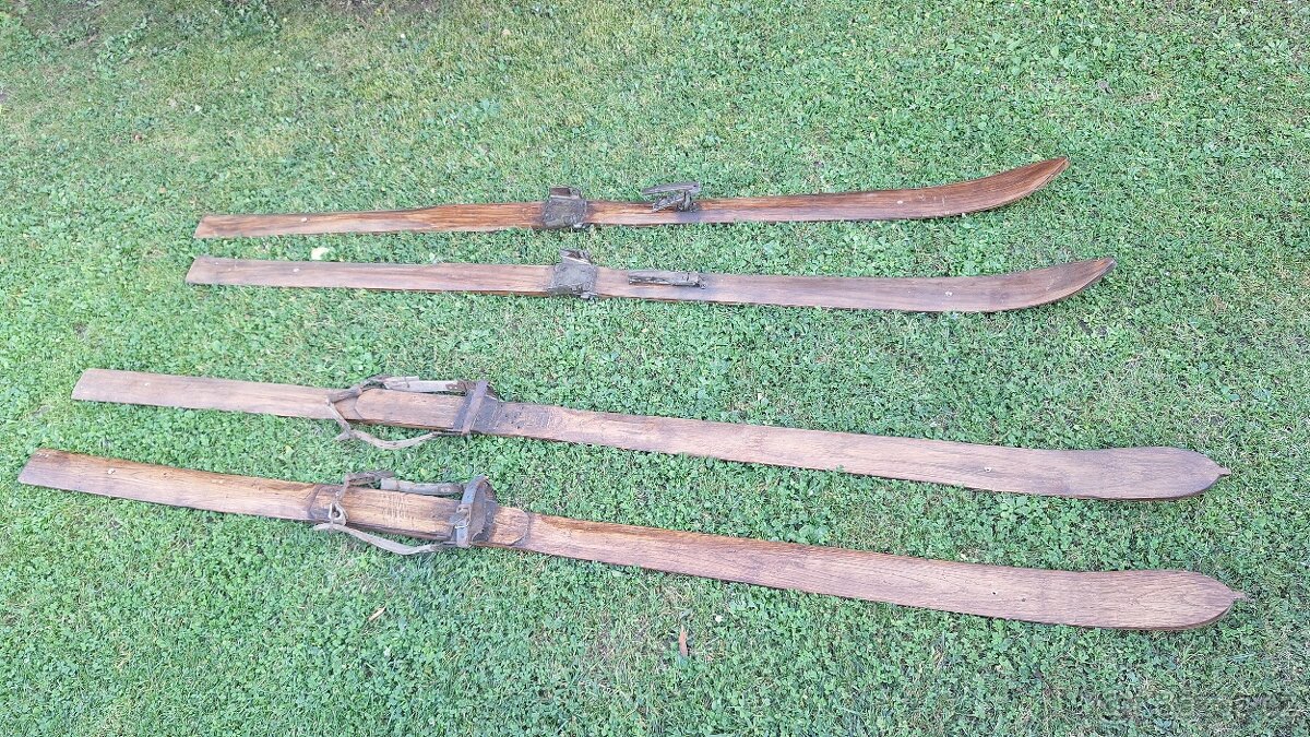 Staré lyže jasanky - 3