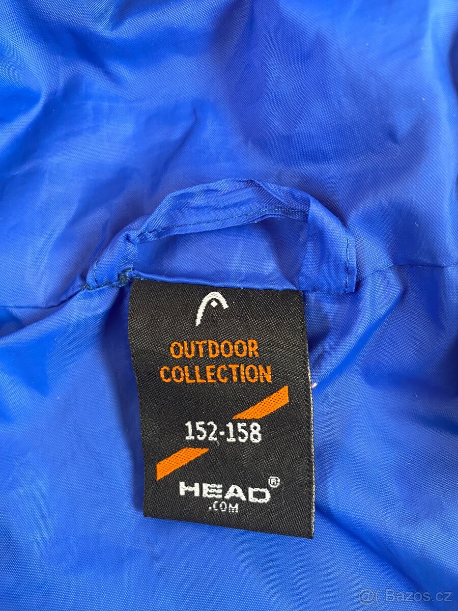 Bunda dětská větrovka HEAD vel.152-158 - 3