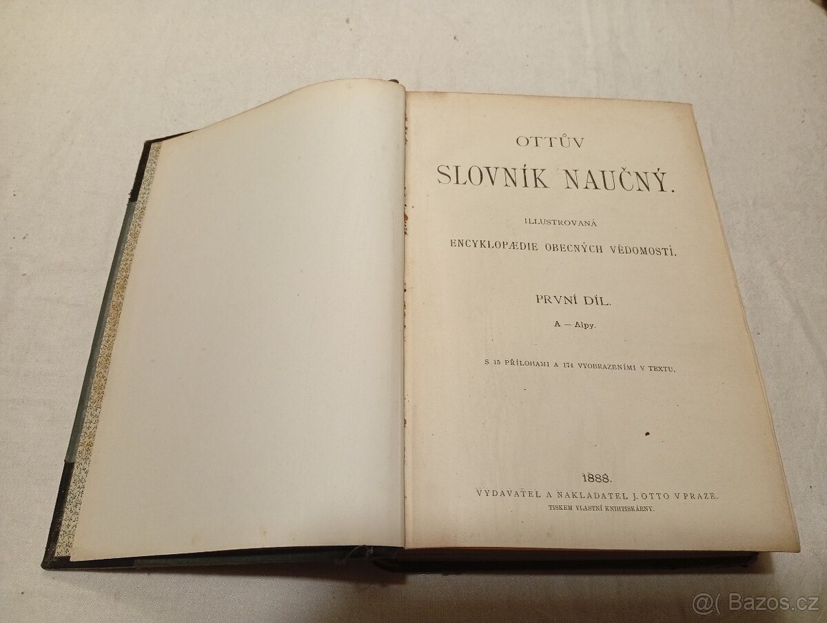 Ottův slovník naučný-3 díly-I.+XXI.+XXII.-konvolut - 3