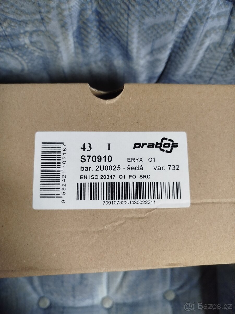 Pracovní obuv PRABOS - NOVÉ - 3