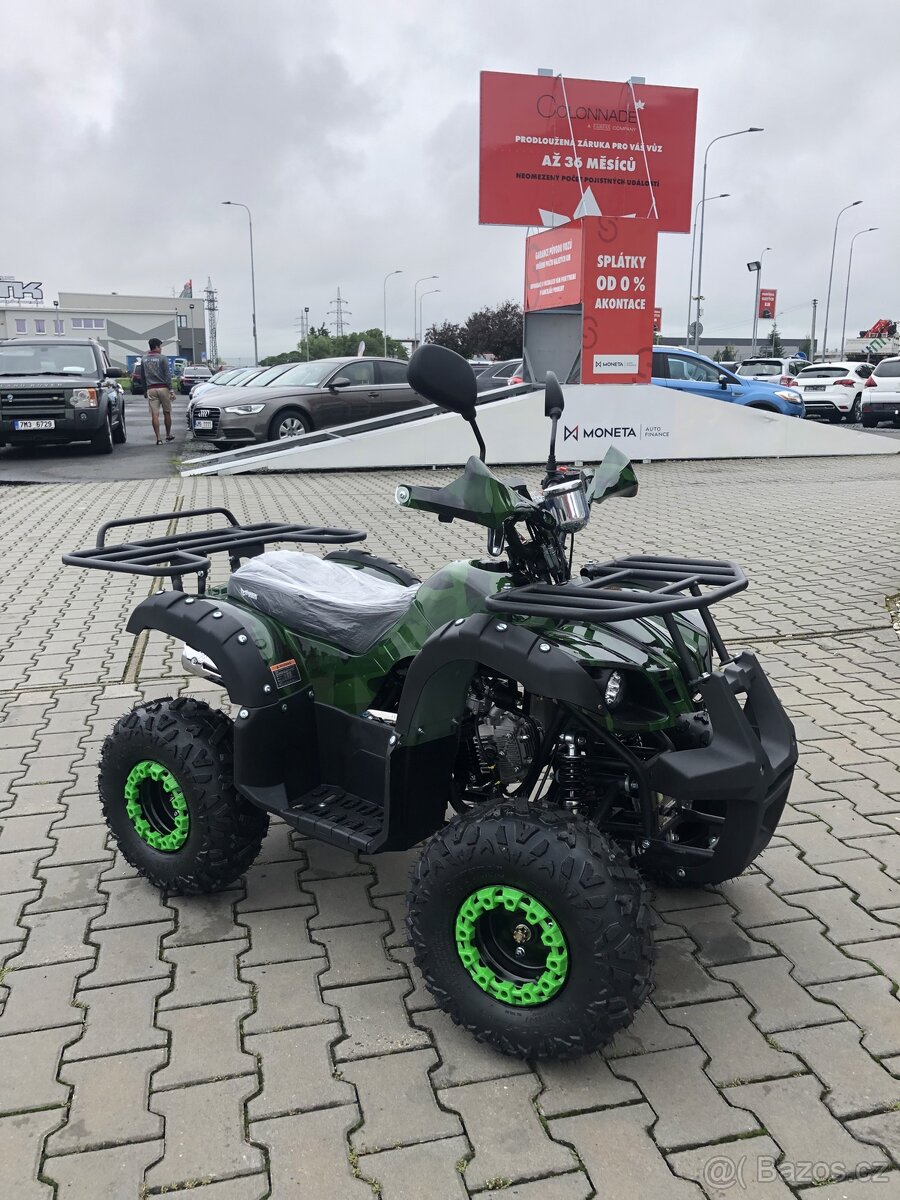 Dětská čtyřkolka Toronto 125cc 1G7 zelený maskáč