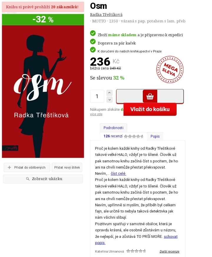 Osm - Radka Třeštíková, Praha 9 - 3