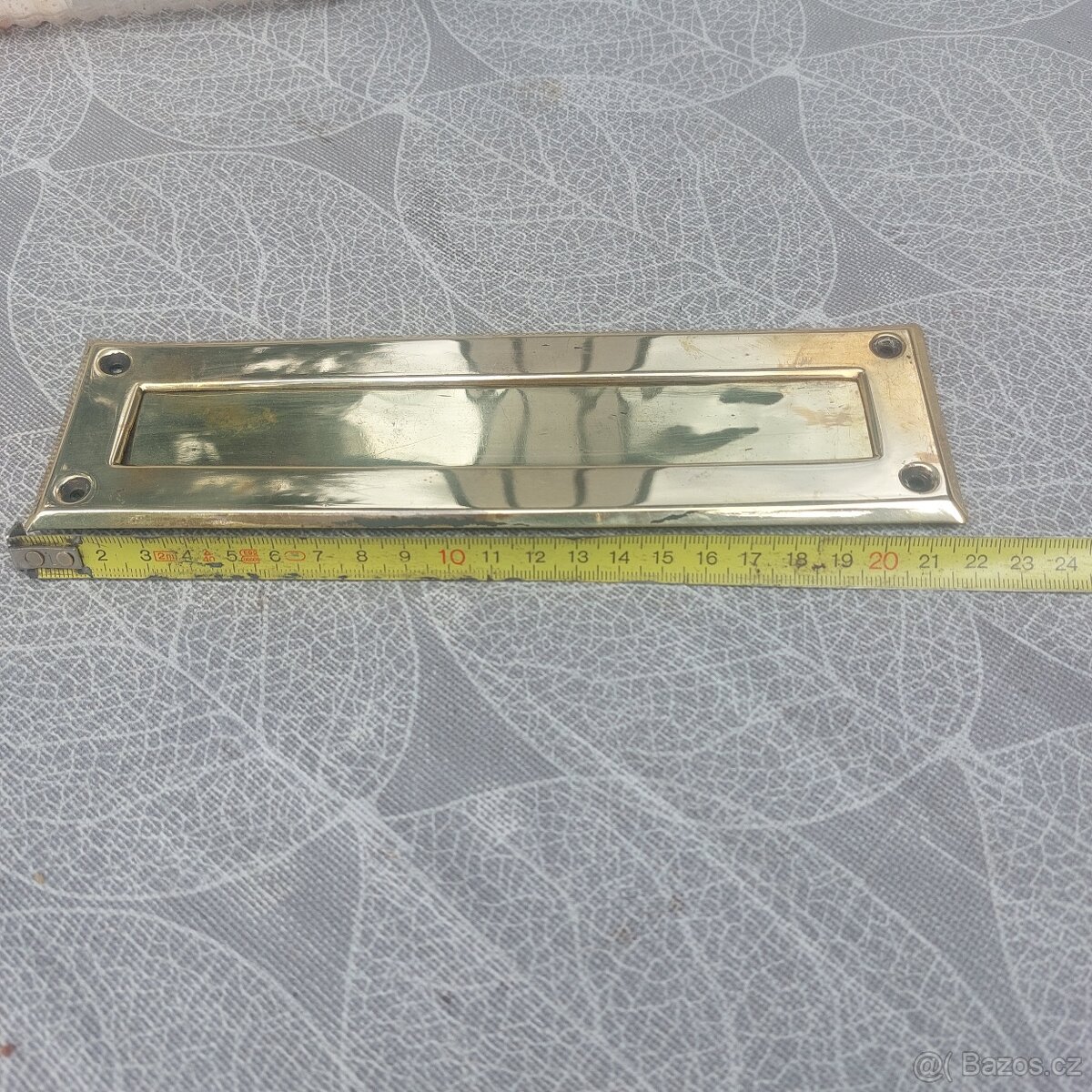 Staré mosazné věci na dveře. - 3