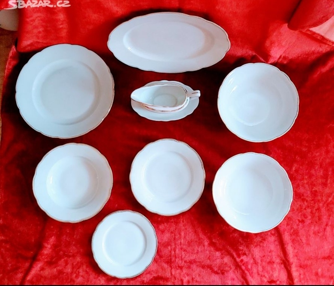 Luxusní jídelní souprava-Stará Role +dárek - 3