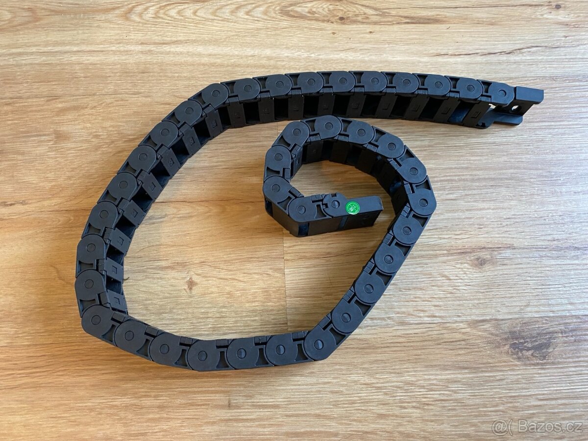 QWORK kabelovy retez 15x30mm, 1m - 3