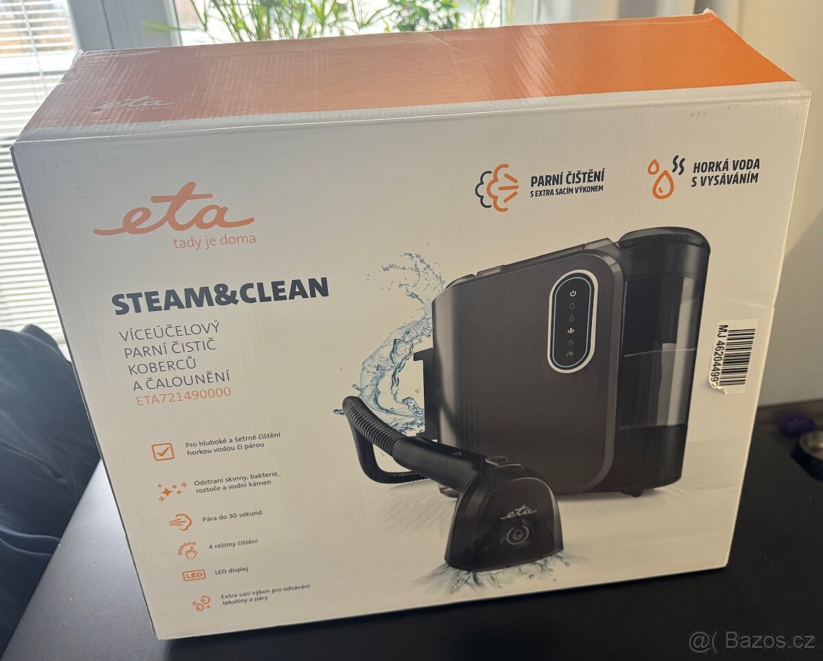 Víceúčelový vysavač ETA Steam&Clean - 3