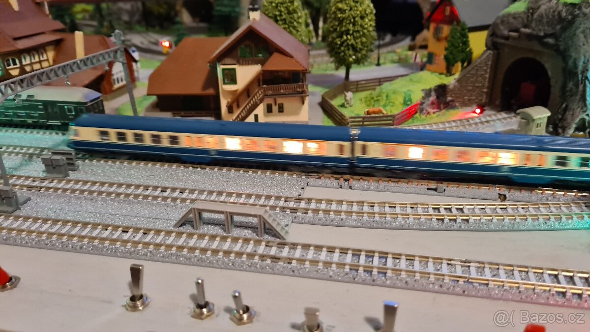 Vláčky N - osobní souprava Fleischmann - 3