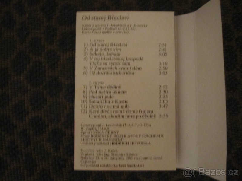 magnetofonové pásky dechovka,folk - 3